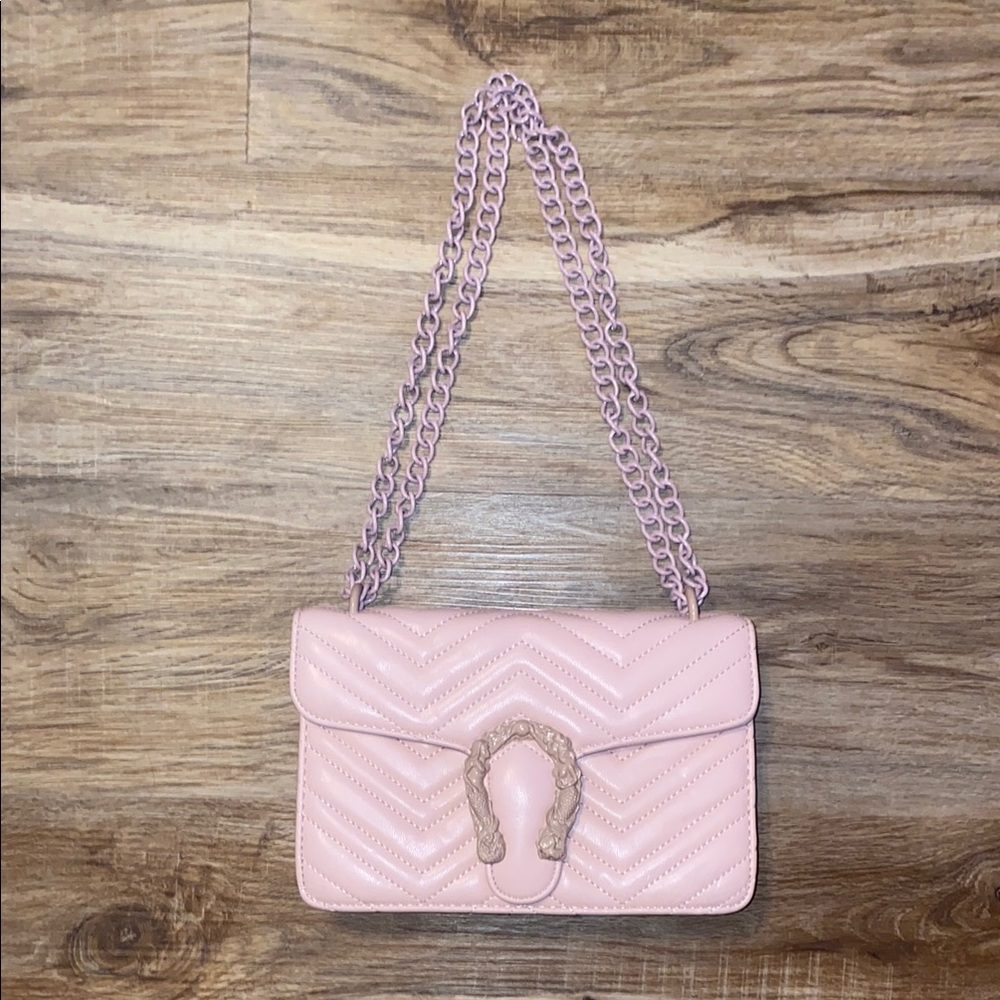 Pink Inspired Shoulder/Crossbody Bag